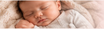 Sleeping newborn baby